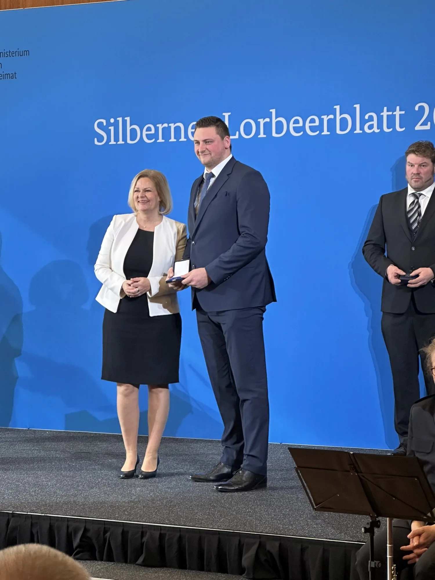 Bundesinnenminister und Michael Späth